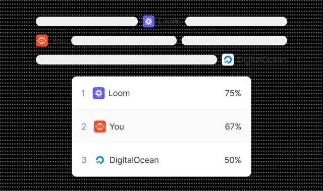 Compare your AI visibility against competitors